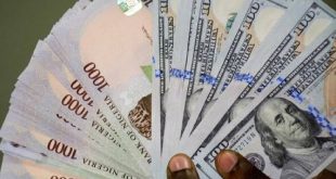 Naira and dollar exchange rate reportedly sells for an intra-day high of N815/$1