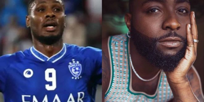 Nigerian Star Player, Odion Ighalo Joins Davido’s Challenge (Video)