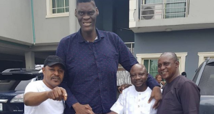 Nigeria's tallest man dies after prolonged illness