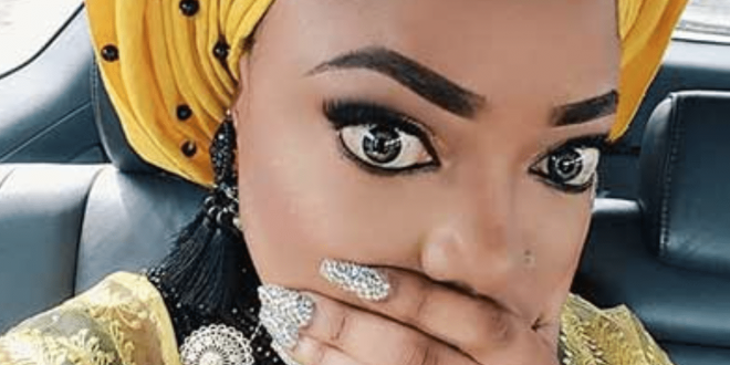 Nollywood Actress Reacts As Fan Draws Her Name On His Skin