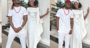 Paul Okoye, Young Lover Step Out In Matching Outfits