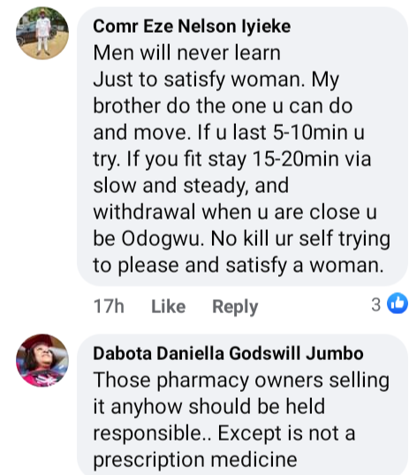 "People never learn" - Rivers journalist decries use of s*x enhancement drugs as he spots young man buying V**gra a week after death of a barber