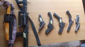 Police arrest 10 suspects and recover arms in Jigawa