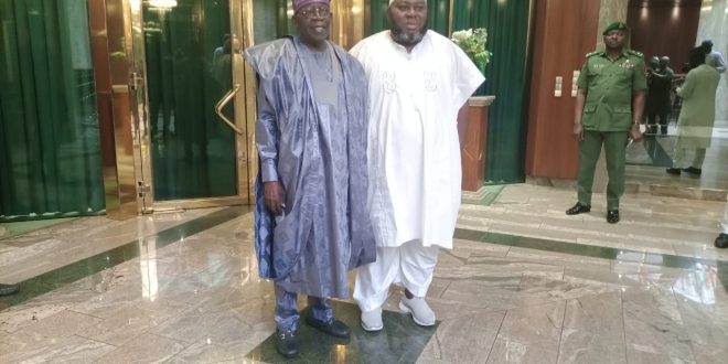 President Bola Tinubu receives Asari Dokubo in audience at the State House (video)
