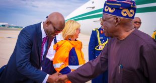 President Tinubu arrives France for Global Financing Pact summit (photos)