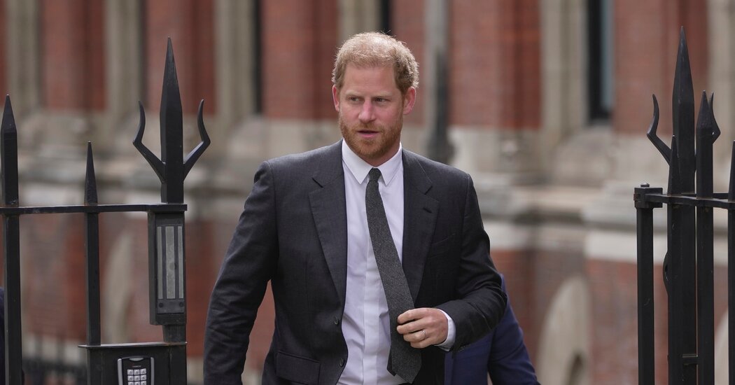 Prince Harry Puts Britain’s Press on Trial