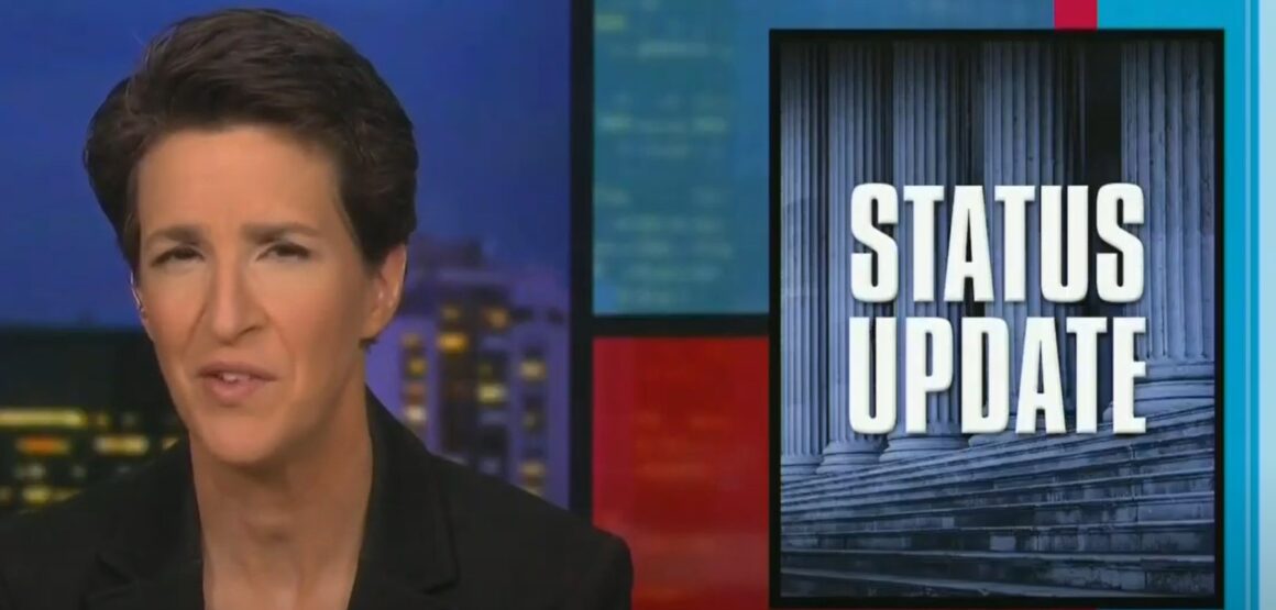 Maddow fake elector Rachel Maddow explained how her show figured out that Trump's fake elector plot was coordinated across multiple states.
