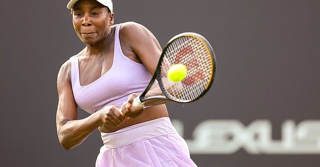 Tennis star,  Venus Williams claims her first win in almost�four�years