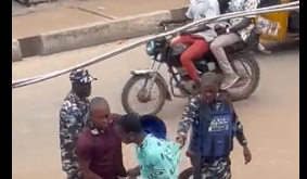 This particular incident borders on felony and cultism - Lagos police spokesperson reacts to video of police officers harassing a young man in Ojo