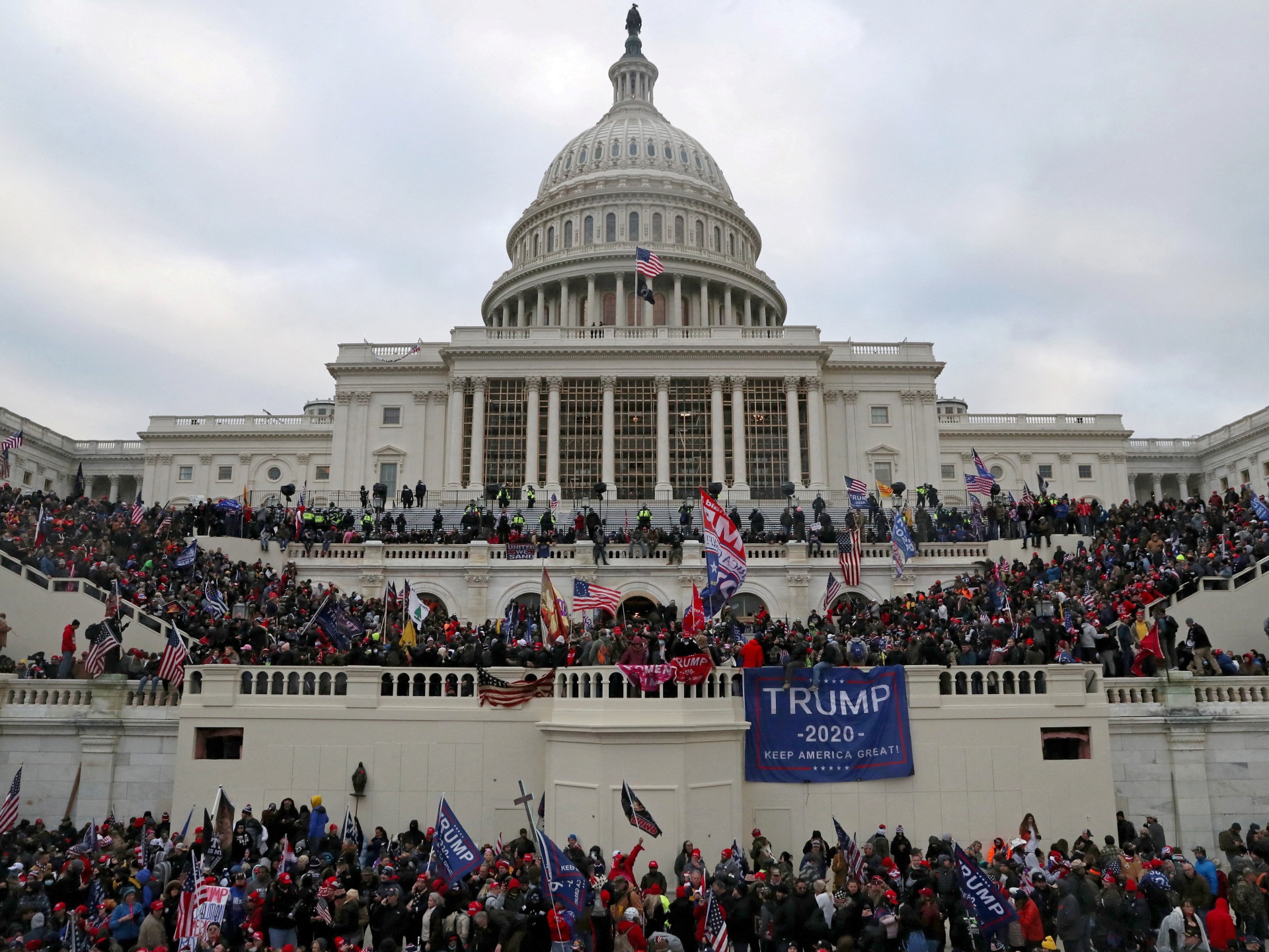 US Senate report highlights Capitol riot intelligence ‘failures’