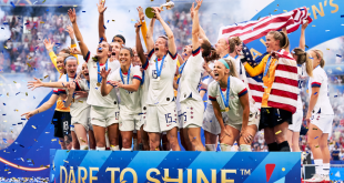 USA winning the 2019 Women