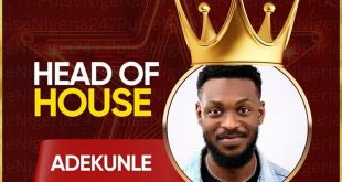 Adekunle emerges first Head of House of 'BBNaija All-Star'