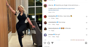 BBNaija star, Nina, shows off her new body three weeks after her surgery
