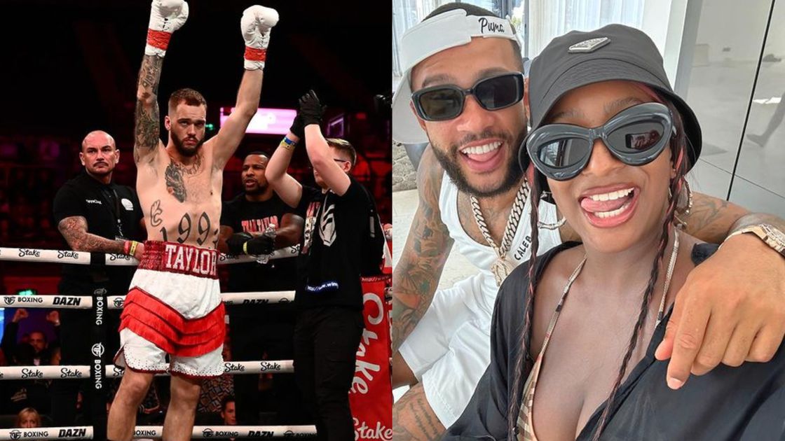 Cuppy: Boxer Ryan Taylor sparks break-up rumor on Instagram after fiancee teams up with Depay