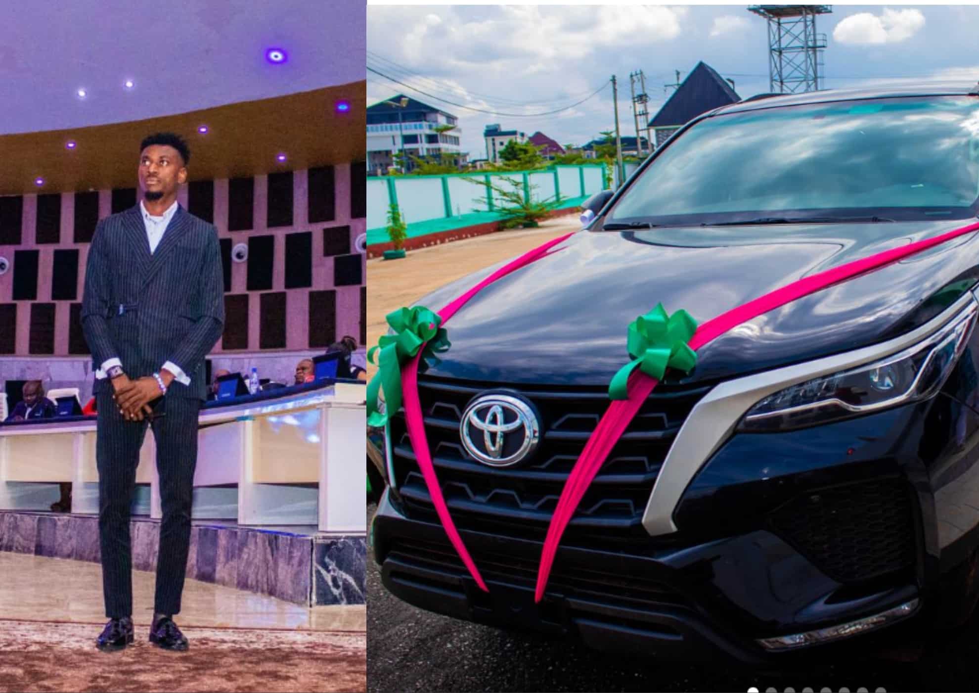 Ebonyi Govt Gifts Comedian SUV After Guinness World Record Feat