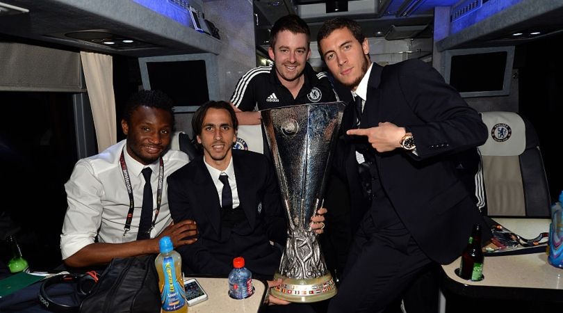 Chelsea Europa League trophy