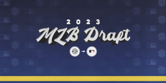 Former SEC athletes selected in 2023 MLB Draft