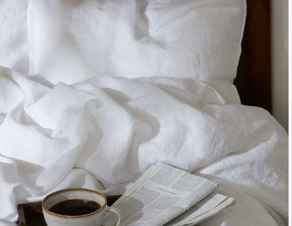 Friday Treat : Linen Bedding & Table Cloths | British Beauty Blogger