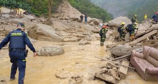 Heavy rains cause landslides in Colombia, killing at least eight