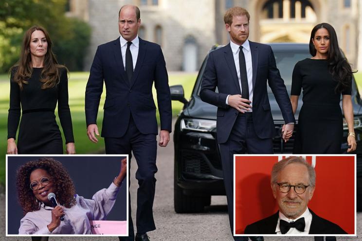 Hollywood celebrities reportedly avoiding Harry and Meghan to