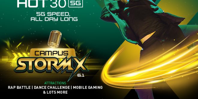 Infinix Nigeria Storms Campuses with HOT30 5G Smartphone