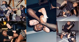 Israel Adesanya vs Mark Zuckerberg: Facebook founder chokes Nigeria's UFC champion in new photos