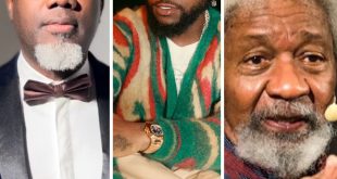It would be very unwise for Davido to take the counsel of an atheist like Professor Wole Soyinka telling him he owes no apology to Muslims - Reno Omokri