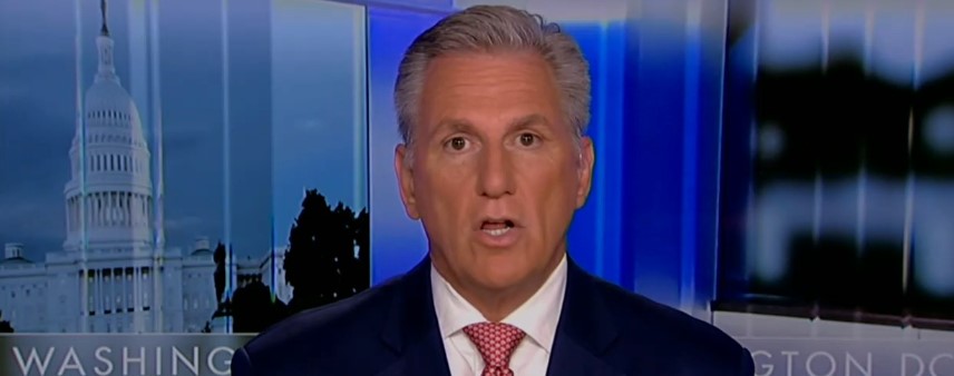 Kevin McCarthy impeachment Speaker of the House Kevin McCarthy claimed that the debunked Russian Biden bribery claim rises to the level of an impeachment inquiry.