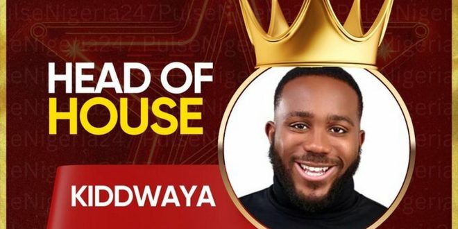 Kiddwaya emerges Head of House of 'BBNaija All Star'