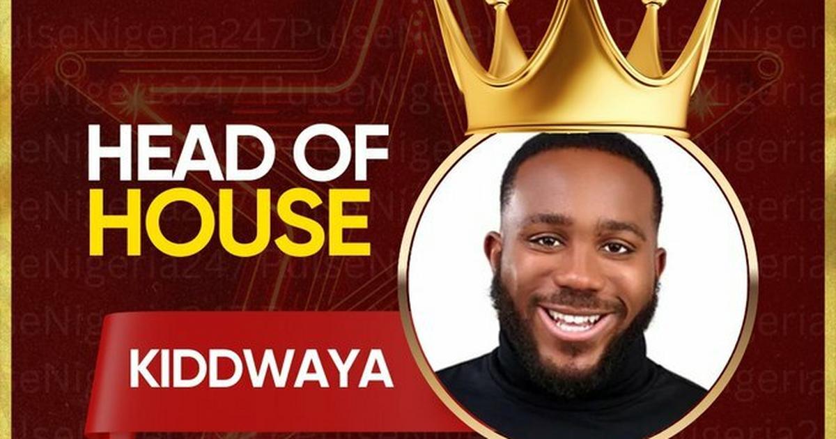 Kiddwaya emerges Head of House of 'BBNaija All Star'