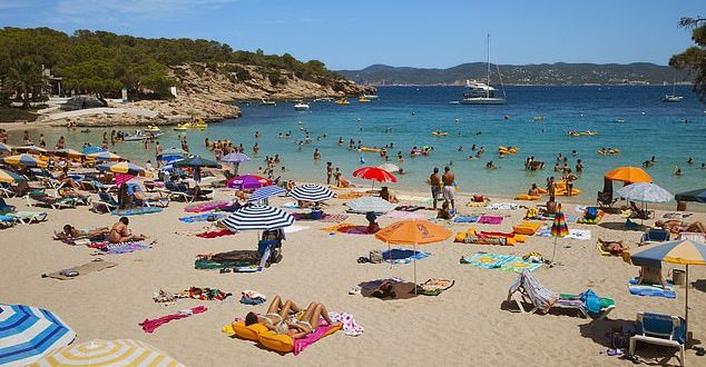 Man snatches two-year-old girl twice on Ibiza beach after kissing her on the cheek before being arrested