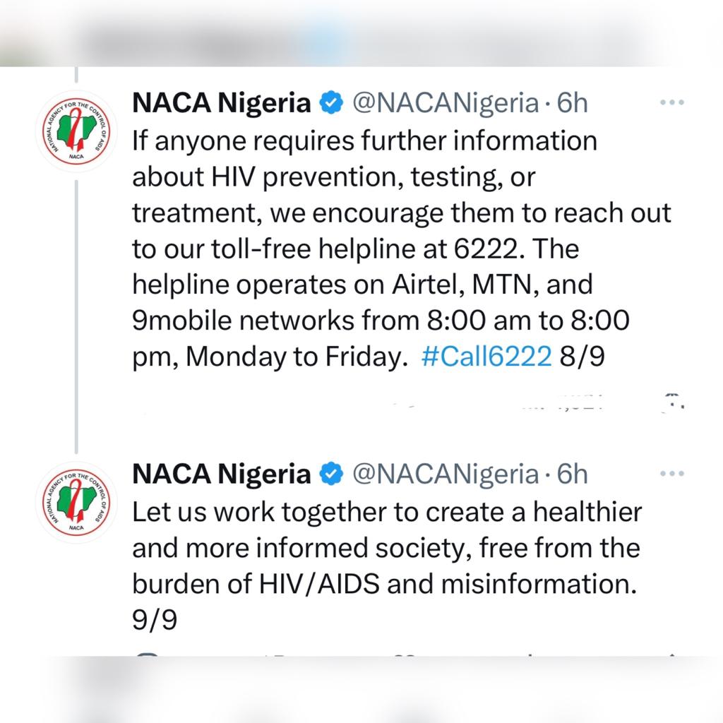 National Agency for the Control of AIDS counters Nigerian Twitter doctor