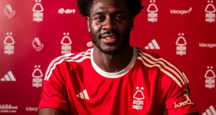 Nottingham Forest sign Nigerian defender Ola Aina