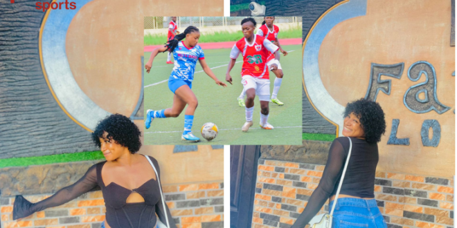 Peace Abbey: Nigeria Women’s League most beautiful player shut the internet with stunning photos