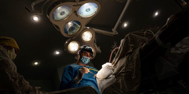 Photos: Ukrainian surgeons on their own front line