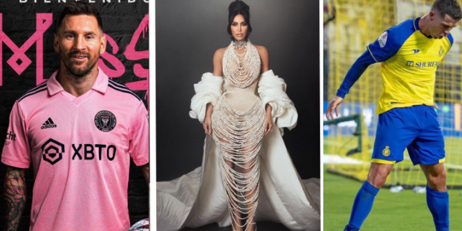 Ronaldo vs Messi: Fashion icon Kim Kardashian picks the GOAT