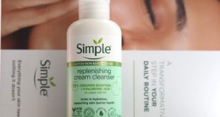 Simple Replenishing Cream Cleanser Review | British Beauty Blogger