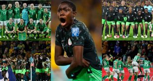 Super Falcons: Time and Where to Watch Nigeria vs Ireland World Cup Group final game