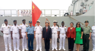 Three Chinese warships arrive Nigeria in a bid to strengthen bilateral relationship