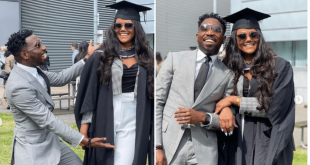 Timi Dakolo’s Wife, Busola Graduates From UK Varsity