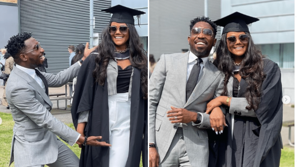Timi Dakolo’s Wife, Busola Graduates From UK Varsity