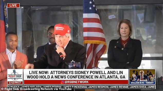 Lawyer Lin Wood says Donald Trump was called in to Attorney Lin Wood who was part of Trump's legal team that tried to overturn the 202o election has agreed to retire from practicing law to avoid disbarment.