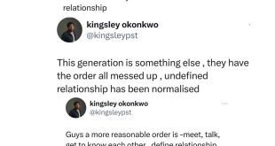 Your file is on the table - DaddyFreeze reacts to clergyman Kingsley Okonkwo?s post decrying the rate at which intending couples meet and start having s%x immediately
