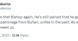You?re pained Buhari didn?t patronise you - Femi Adesina blasts Bishop Kukah
