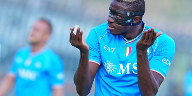 'A crazy player'- Antonio Cassano says Osimhen will not save Napoli this season