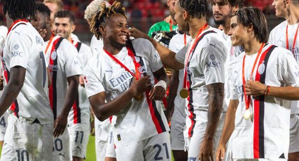 AC Milan manager heaps praise on Chukwueze and Okafor after trophy win
