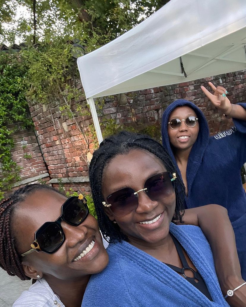 Actress Genevieve Nnaji, supermodel Oluchi and their friend holiday in Italy
