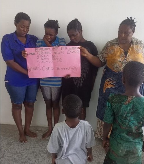 Akwa Ibom police arrest suspected child trafficker who stole two children and attempted to kill their mother