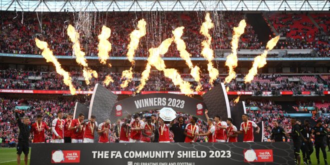 Arsenal defeats Manchester City to win Community Shield title