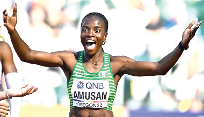 Athletics Federation of Nigeria awaits AIU ruling on Tobi Amusan ahead of the 2023 World Championships